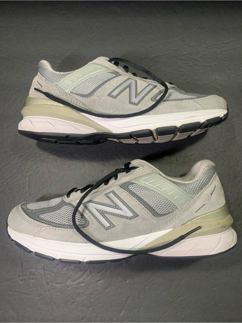 New Balance 990 Women’s Gray Castle Rock Sneakers Shoe Size- 8.5